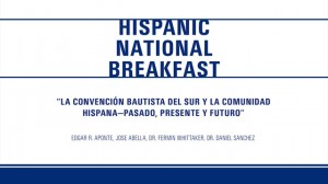 Hispanic National Breakfast – 2014 SBC Annual Meeting