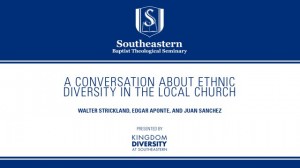 A Conversation about Ethnic Diversity in the Local Church