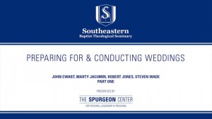Preparing for & Conducting Weddings – Part 1
