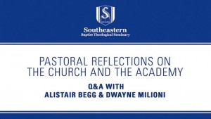 Pastoral Reflections on the Church and the Academy