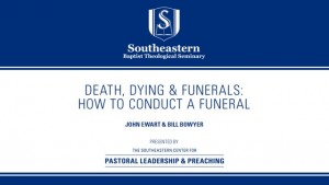Death, Dying & Funerals: How to Conduct a Funeral