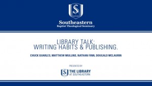Library Talk: Writing Habits & Publishing