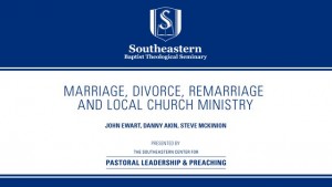 Marriage Divorce, Remarriage and Local Church Ministry