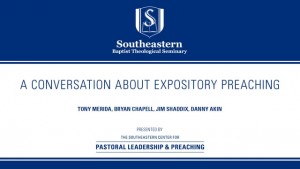 A Conversation about Expository Preaching