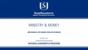 Ministry & Money