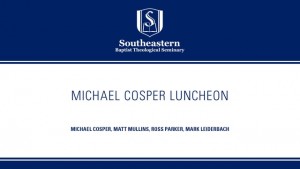 Michael Cosper Luncheon