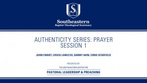 Authenticity Series: Prayer – Session 1